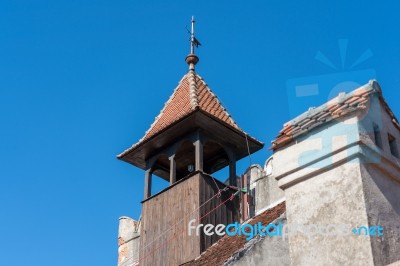 Bran, Transylvania/romania - September 20 : Exterior View Of Dra… Stock Photo