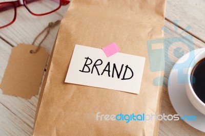 Brand Marketing Concept Stock Photo