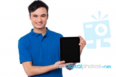 Brand New Tablet Device For Sale Stock Photo