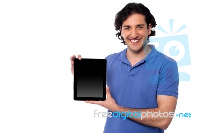 Brand New Tablet Device For Sale Stock Photo