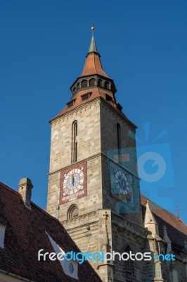 Brasov, Transylvania/romania - September 20 : View Of The Black Stock Photo