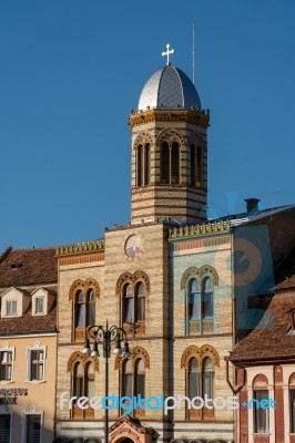 Brasov, Transylvania/romania - September 20 : View Of The Town S… Stock Photo