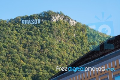 Brasov, Transylvania/romania - September 20 : View Of The Town S… Stock Photo