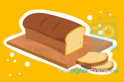 Bread Loaf Stock Image