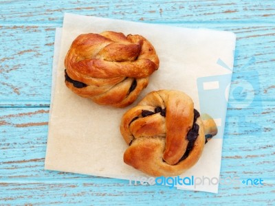 Bread Rolls Pastry Stock Photo