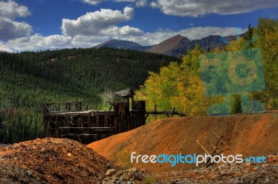  Breckenridge Mine Stock Photo