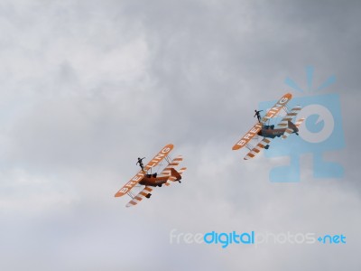 Breitling Wingwalkers Stock Photo