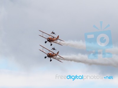 Breitling Wingwalkers Stock Photo