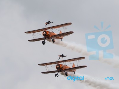 Breitling Wingwalkers Stock Photo