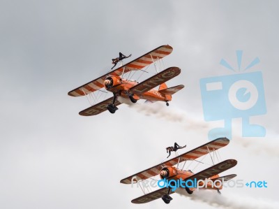 Breitling Wingwalkers Stock Photo