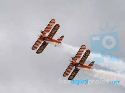 Breitling Wingwalkers Stock Photo