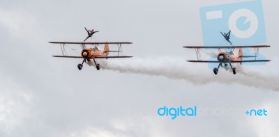 Breitling Wingwalkers Stock Photo