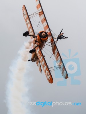 Breitling Wingwalkers Stock Photo