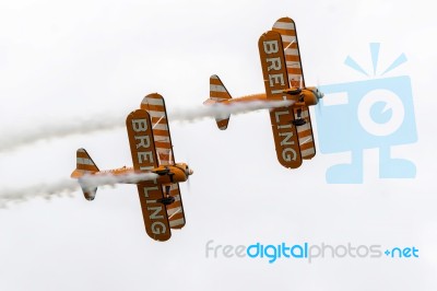 Breitling Wingwalkers Stock Photo