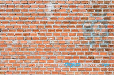 Brick Wall Background And Texture Stock Photo