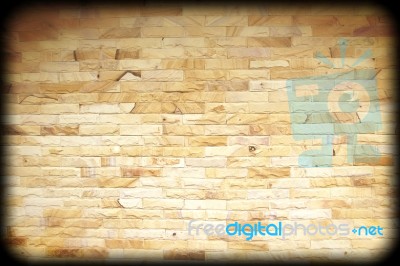 Brick Wall Texture For Background Stock Photo