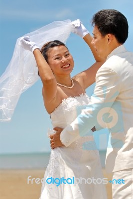 Bride And Groom Stock Photo