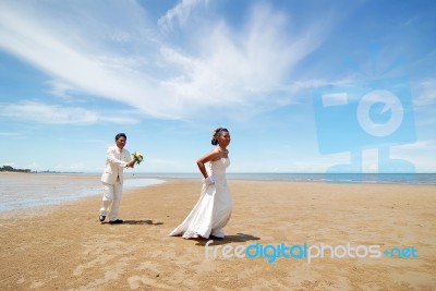 Bride And Groom Stock Photo