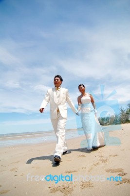 Bride And Groom Stock Photo