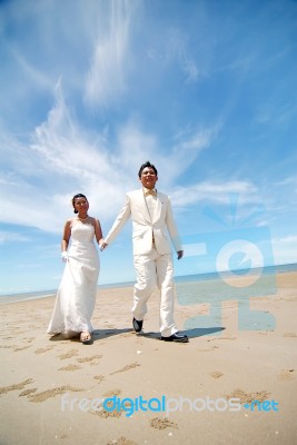 Bride And Groom Stock Photo