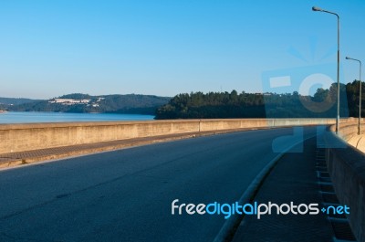 Bridge And River Stock Photo