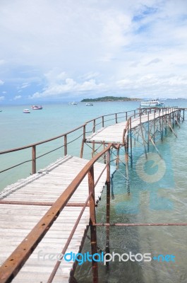 Bridge Boken Stock Photo