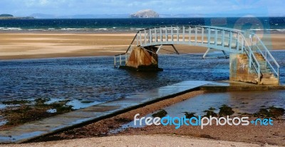 Bridge To Nowhere Stock Photo