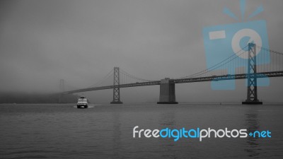 Bridge To Treasure Island, San Francisco, Usa Stock Photo