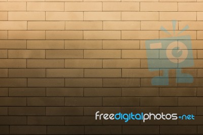 Bright Light On Texture Brick Wall Pattern Stock Photo