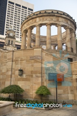 Brisbane, Australia - Thursday 17th August, 2017: View Of Anzac Square War Memorial In Brisbane City On Thursday 17th August 2017 Stock Photo