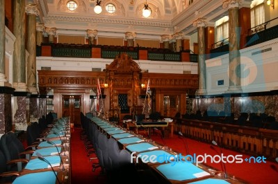 British Columbia Parliament Building Stock Photo