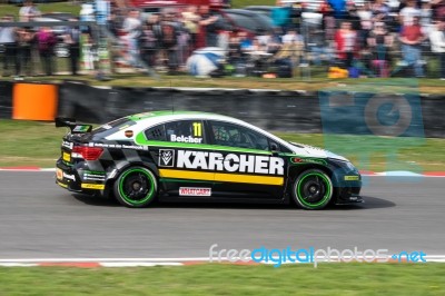 British Touring Car Championship Race March 2014 Stock Photo