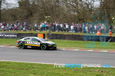 British Touring Car Championship Race March 2014 Stock Photo