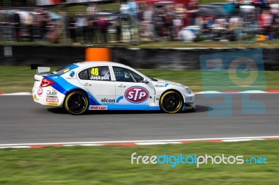 British Touring Car Championship Race March 2014 Stock Photo