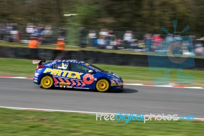 British Touring Car Championship Race March 2014 Stock Photo