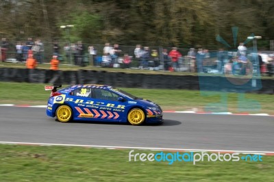 British Touring Car Championship Race March 2014 Stock Photo