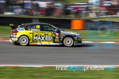 British Touring Car Championship Race March 2014 Stock Photo