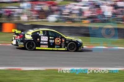 British Touring Car Championship Race March 2014 Stock Photo