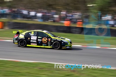 British Touring Car Championship Race March 2014 Stock Photo