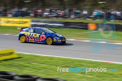 British Touring Car Championship Race March 2014 Stock Photo