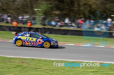 British Touring Car Championship Race March 2014 Stock Photo