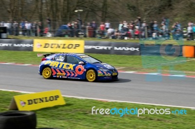 British Touring Car Championship Race March 2014 Stock Photo