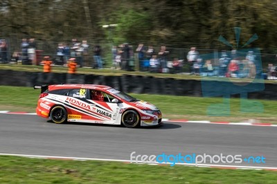 British Touring Car Championship Race March 2014 Stock Photo