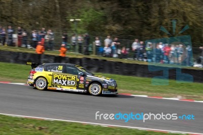 British Touring Car Championship Race March 2014 Stock Photo