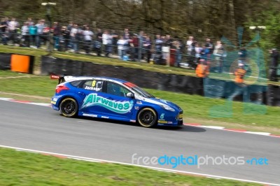 British Touring Car Championship Race March 2014 Stock Photo