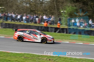 British Touring Car Championship Race March 2014 Stock Photo