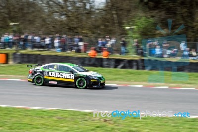 British Touring Car Championship Race March 2014 Stock Photo