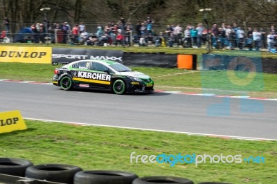 British Touring Car Championship Race March 2014 Stock Photo