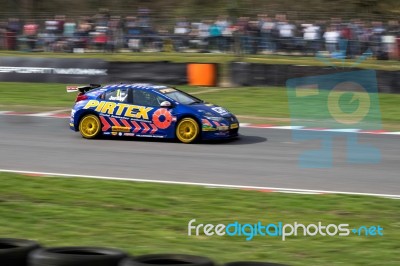 British Touring Car Championship Race March 2014 Stock Photo