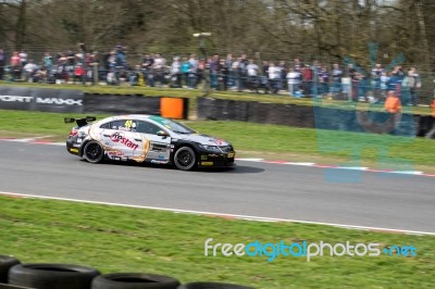 British Touring Car Championship Race March 2014 Stock Photo